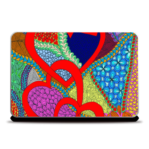 Chain of Hearts Laptop Skins