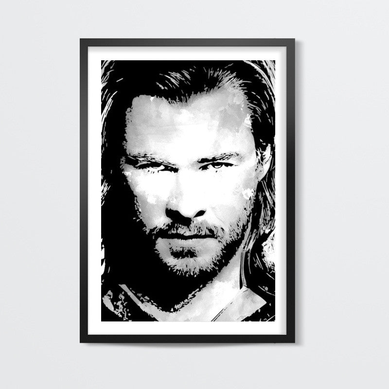Thor Christ Hemsworth Movie Character Artwork