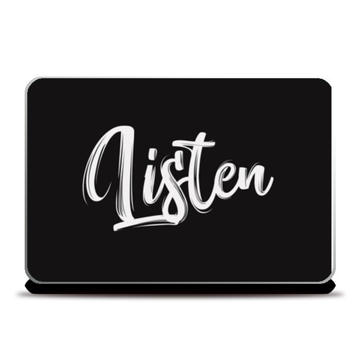 Listen Laptop Skins