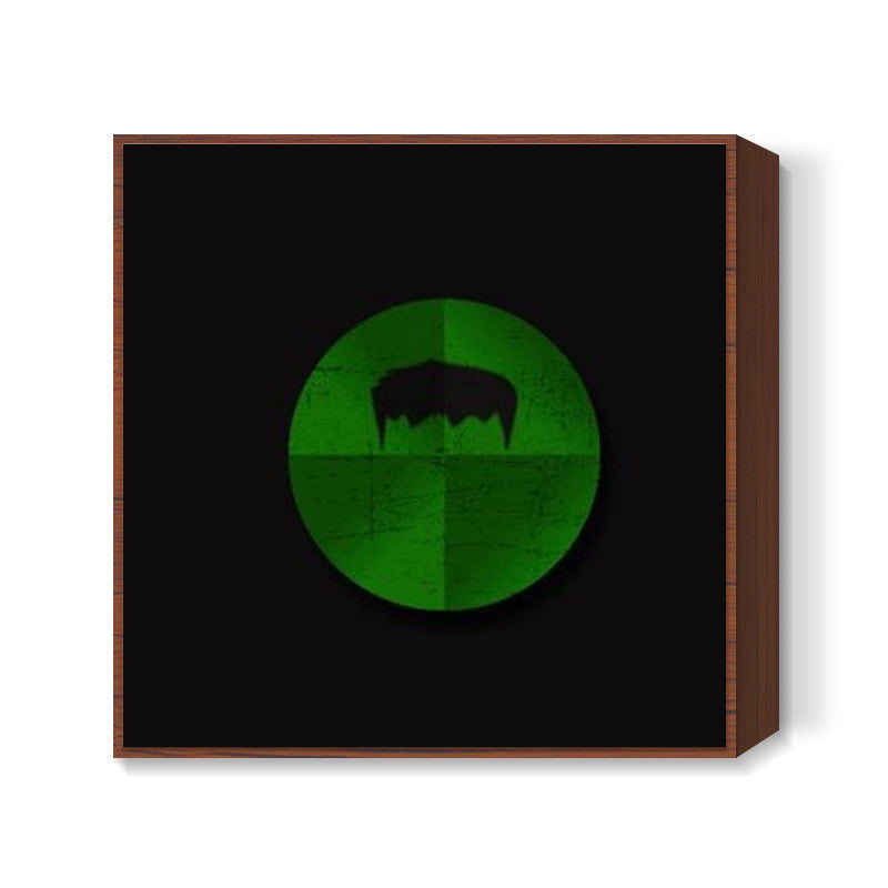 Hulk paper Square Art | Alok kumar