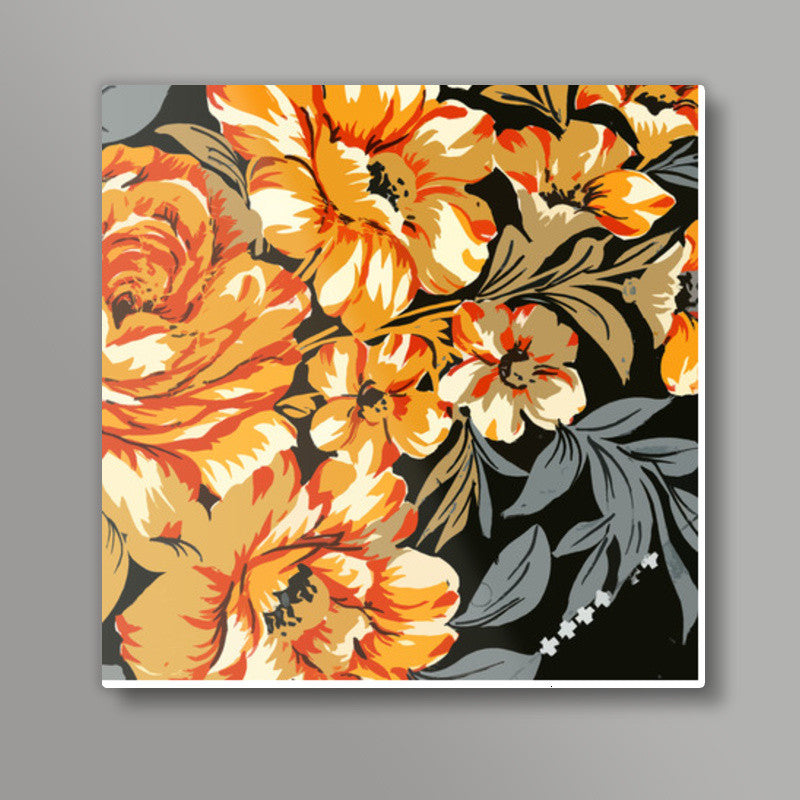 Flower Square Art | prakash raman
