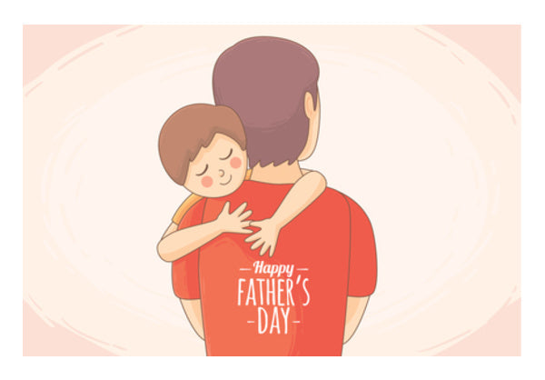 Father Holding Son Fathers Day | #Fathers Day Special Wall Art