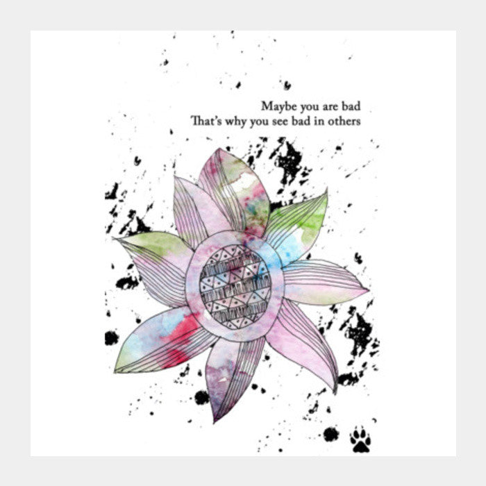Square Art Prints, DontBecomeWhatYouHate Square Art Prints