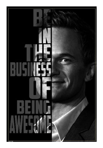 Wall Art, Barney Stinson text poster, - PosterGully