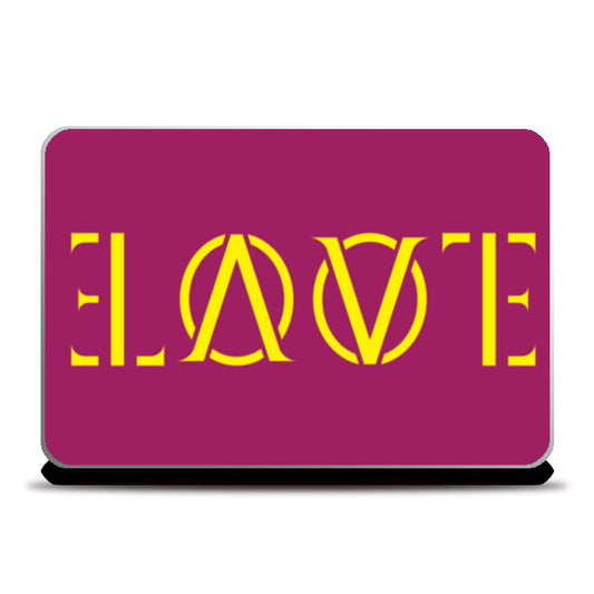 Its LOVE back and forth Laptop Skins