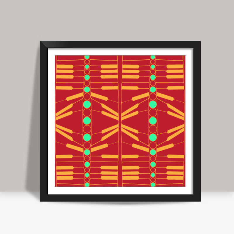 Salvador Dalis Piano ! Square Art Prints