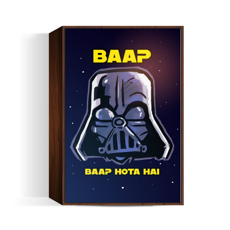 Baap vader Wall Art