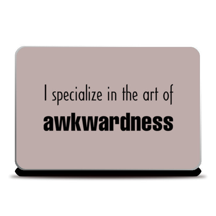 Awkwardness Laptop Skins