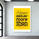 Deliver More - Office Decor Wall Art