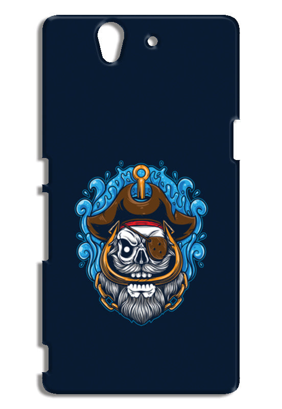 Skull Cartoon Pirate Sony Xperia Z Cases
