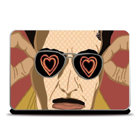 Dabangg Heart Glasses Laptop Skins