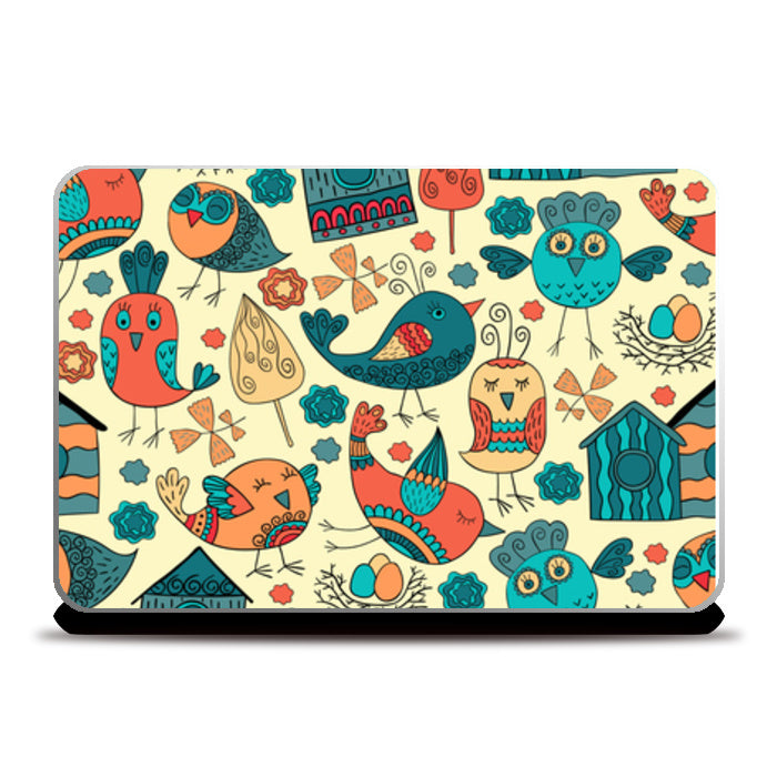 Cute Birds Laptop Skins