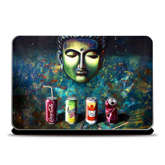 Buddha Cola Laptop Skins