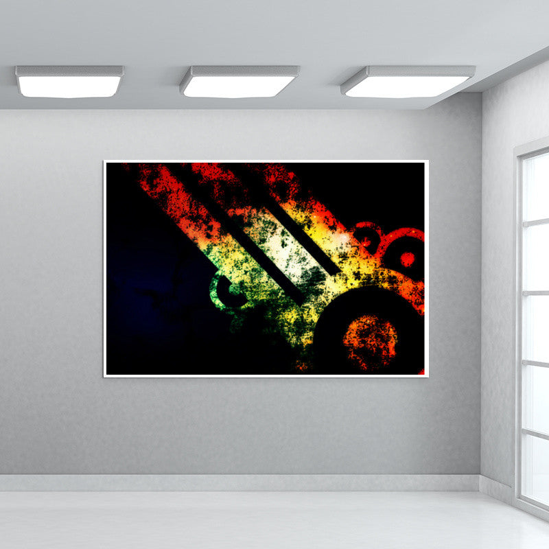 High (Tech) Bob Wall Art