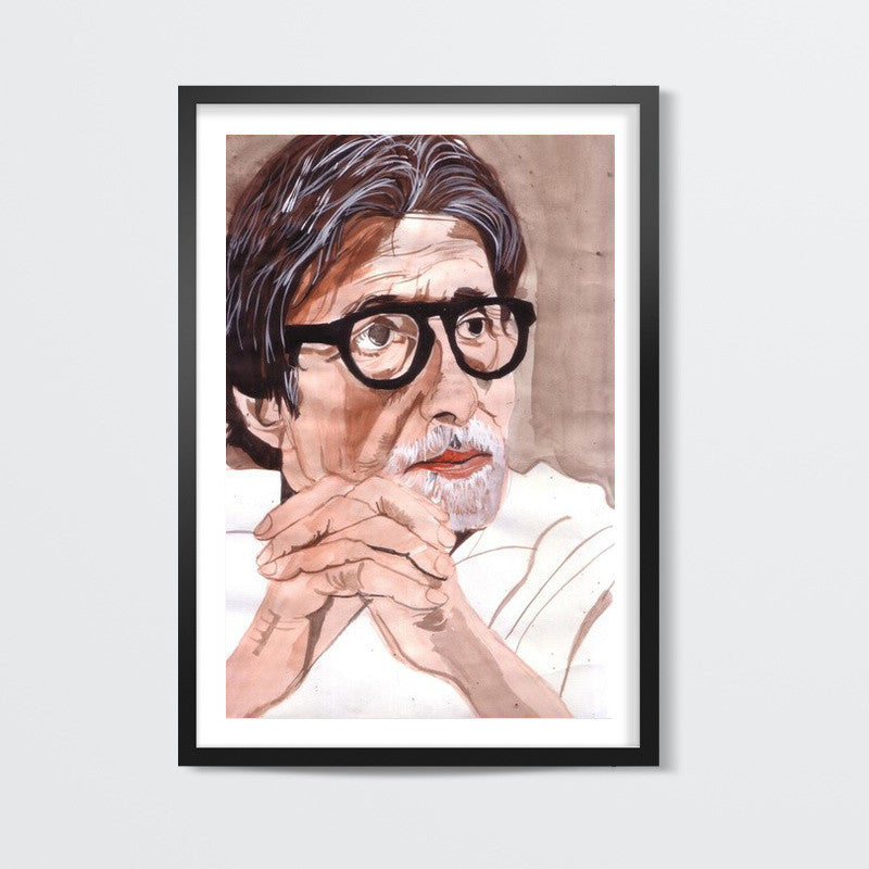 Amitabh Bachchan is one of the biggest superstars of Bollywood Wall Art