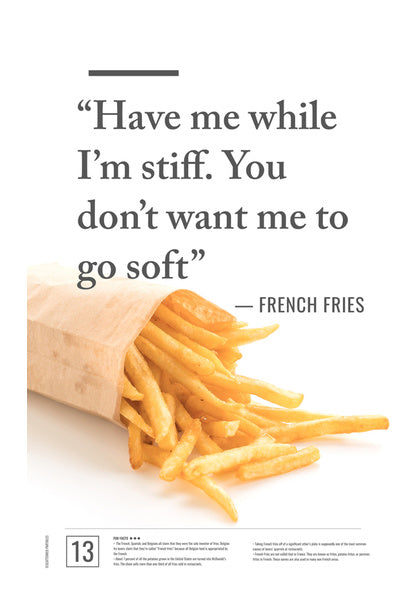 Junk Seduction_French Fries Wall Art