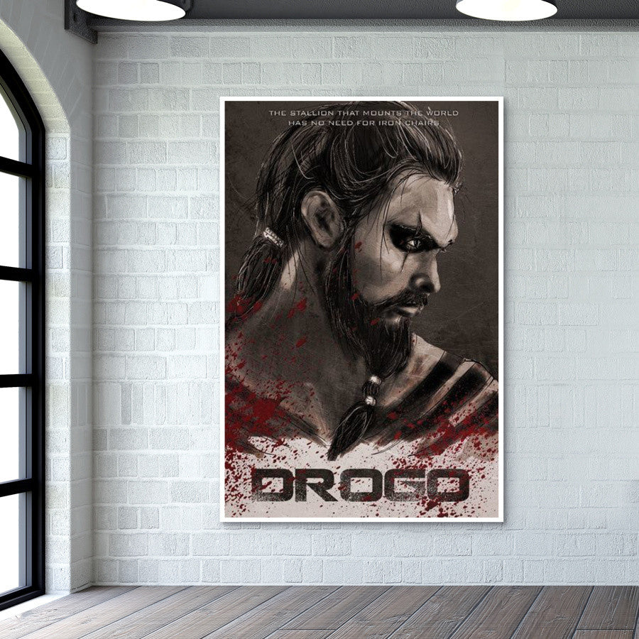 Khal Drogo Game Of Thrones Wall Art