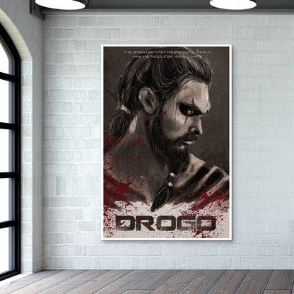 Khal Drogo Game Of Thrones Wall Art
