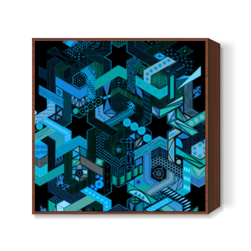 Tessellating Textures ! Square Art Prints