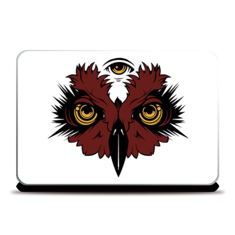 wise owl Laptop Skins