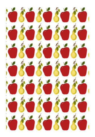Wall Art, Cool Apple And Pear Fruit Pattern  Wall Art