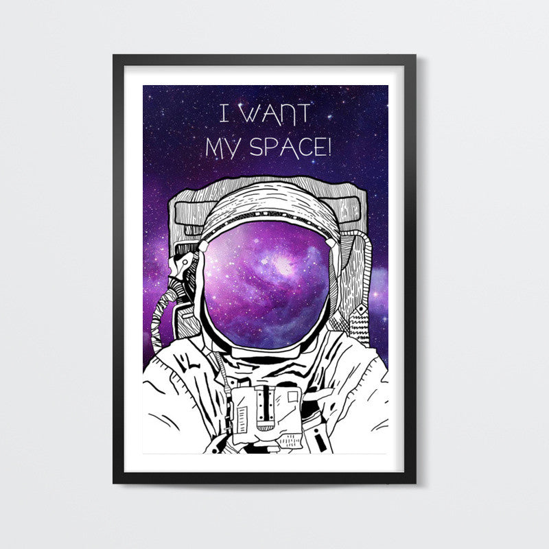 SPACE MAN! Wall Art