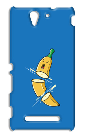 Sliced Banana Sony Xperia C3 S55t Cases