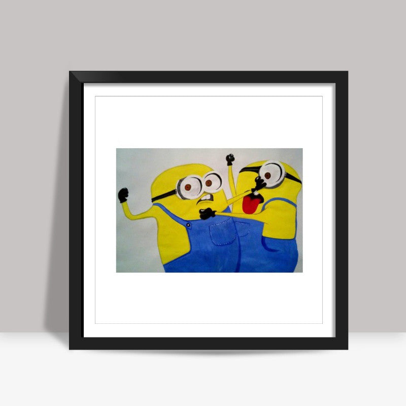minions Square Art Prints