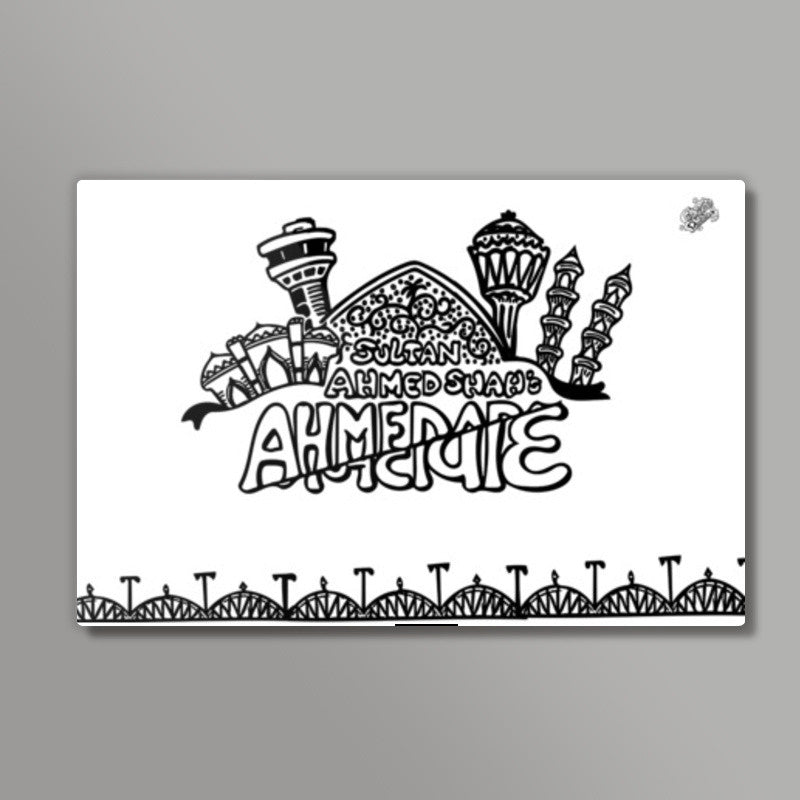 Ahmedabad-Amdavad Wall Art