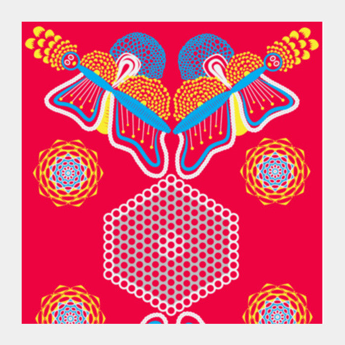 The Flutter-Fly Effect ! Square Art Prints