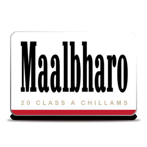 Maalbharo - A tribute to Marlboro and tea lovers ! Laptop Skins