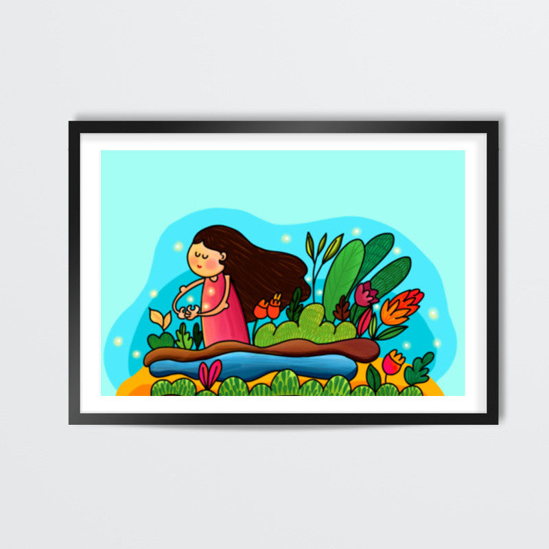 My Little Garden Wall Art
