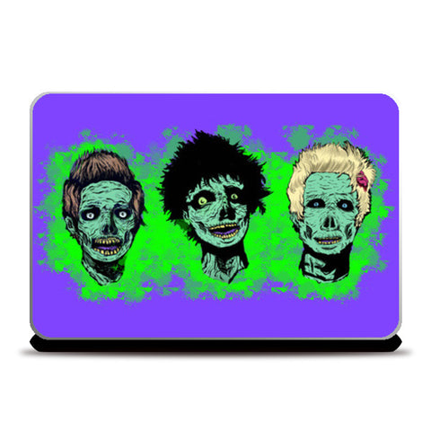 zombie greenday Laptop Skins