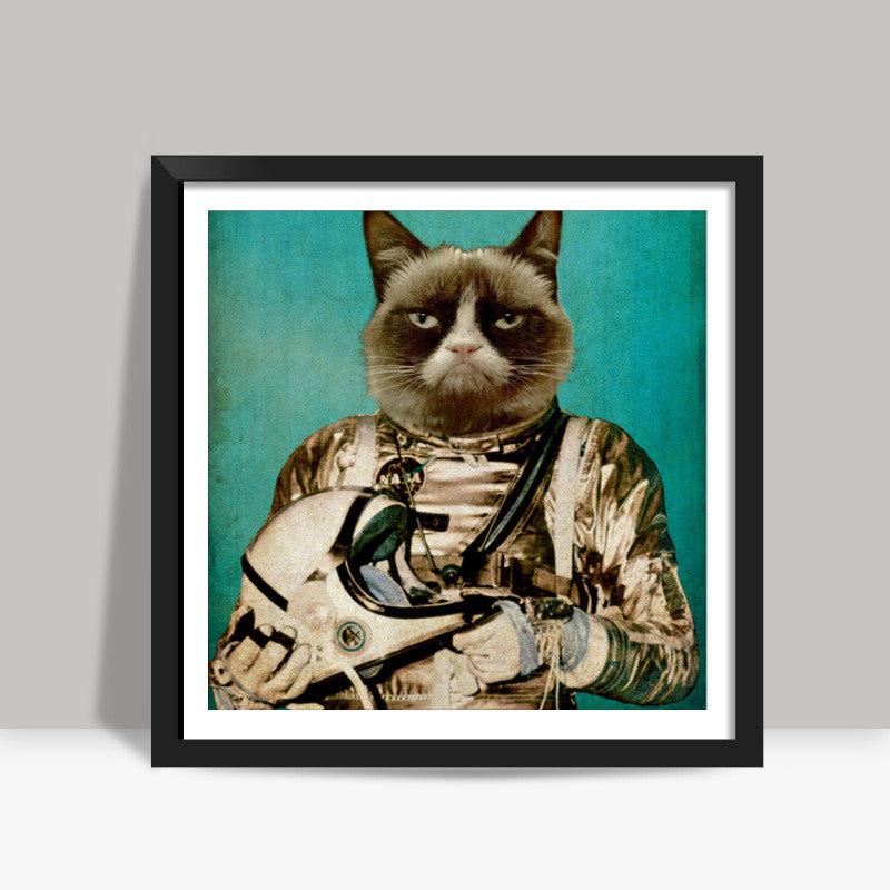 I need some space Square Art Prints