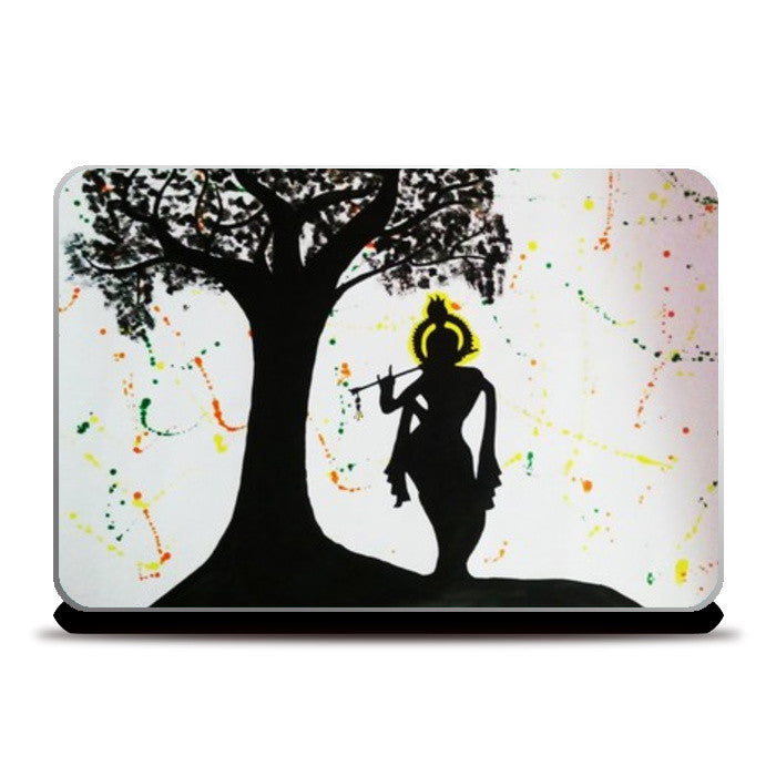 Hare Krishna Maha Mantra Poster 33 Laptop Skin for Sale by