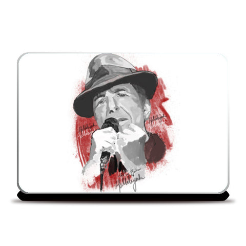 Leonard Cohen - Hallelujah 2 Laptop Skins