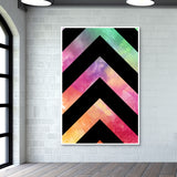 Lines and Color Wall Art