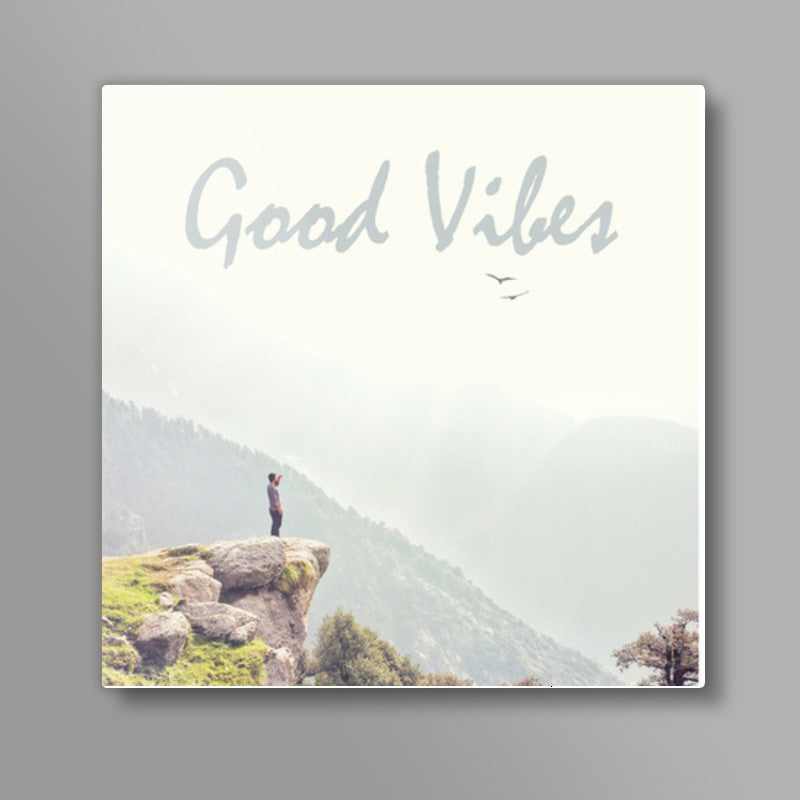 Good Vibes Square Art Prints
