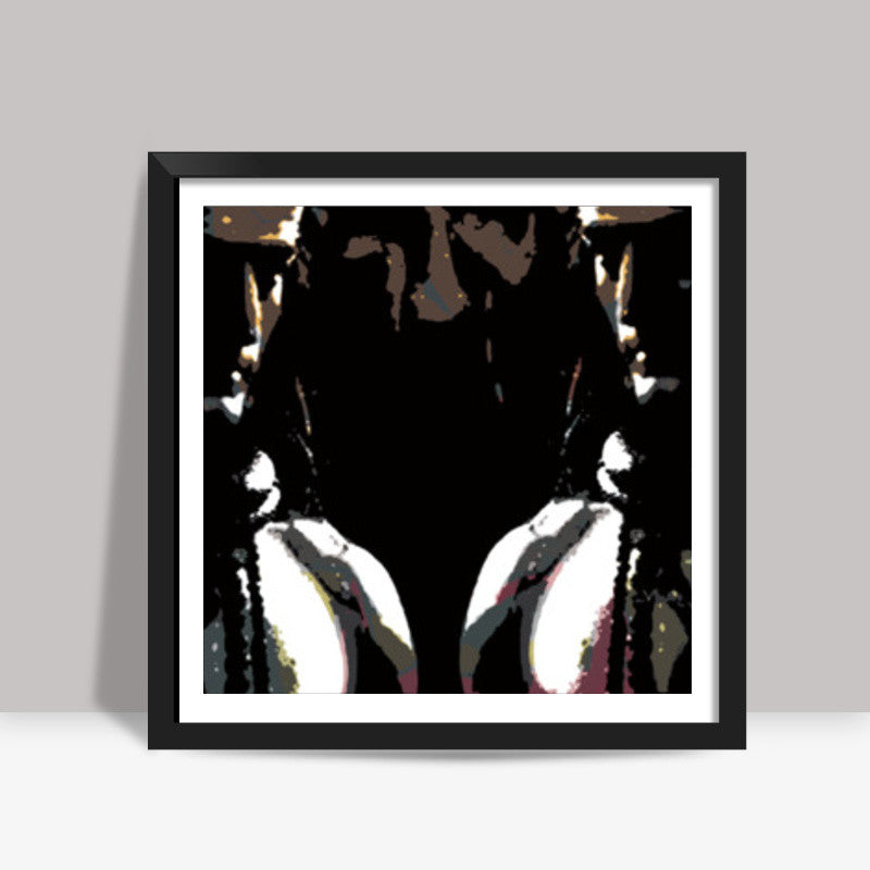 mahadeva1 Square Art Prints