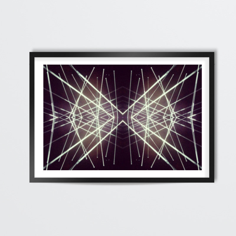 Dynamic Abstract Technology Futuristic Digital Backdrop Print Wall Art