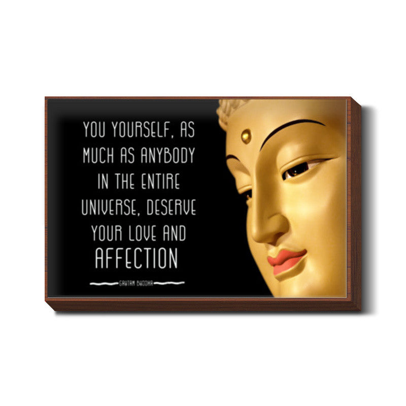 Buddha Quote about YOU Wall Art