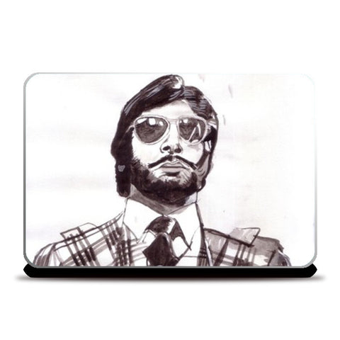 Bollywood superstar Amitabh Bachchan emerges strongest when he is pushed to the wall Laptop Skins