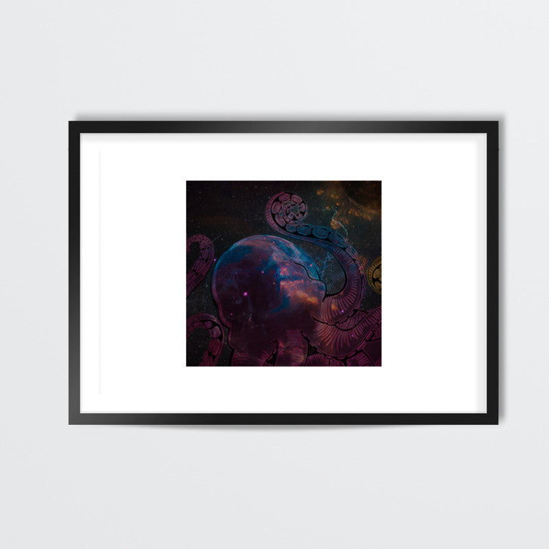 Antariksh : Space Octopus Wall Art