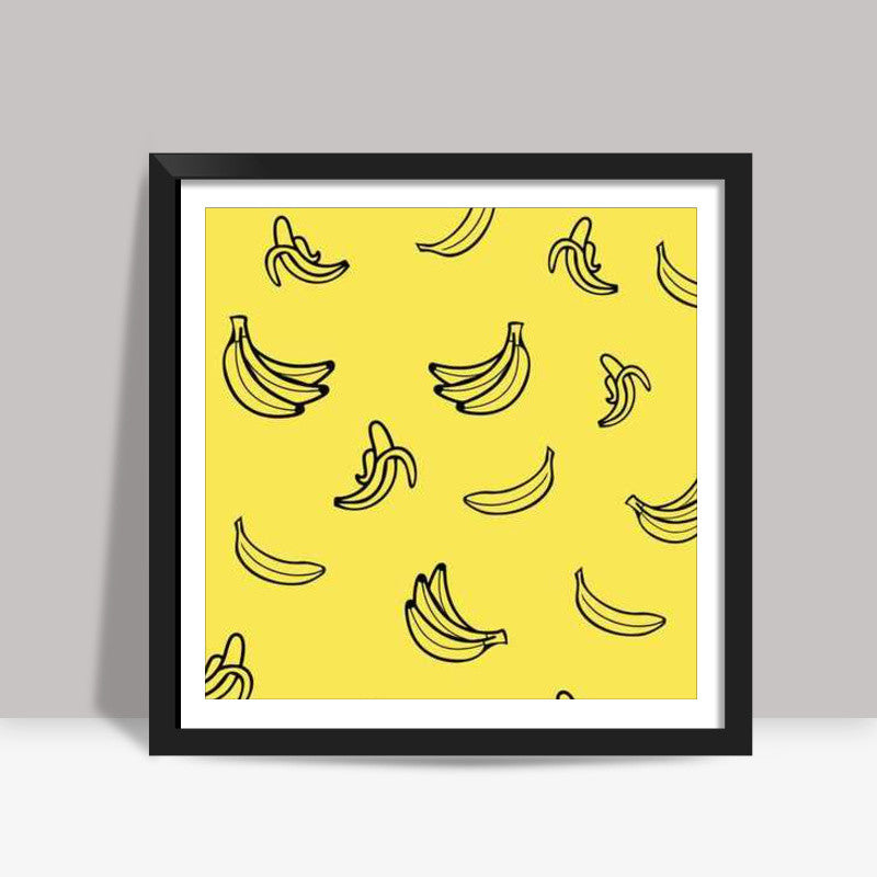 Banana Square Art Prints