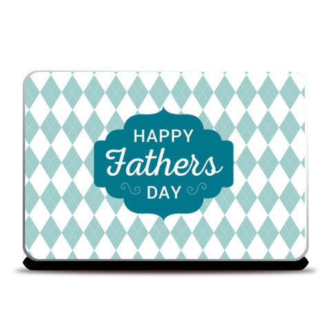 Fathers Day With Shape Pattern | #Fathers Day Special  Laptop Skins