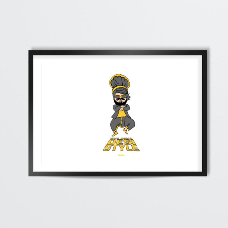 Apna Desi Style Wall Art