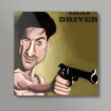 Taxi Driver | Caricature Square Art Prints
