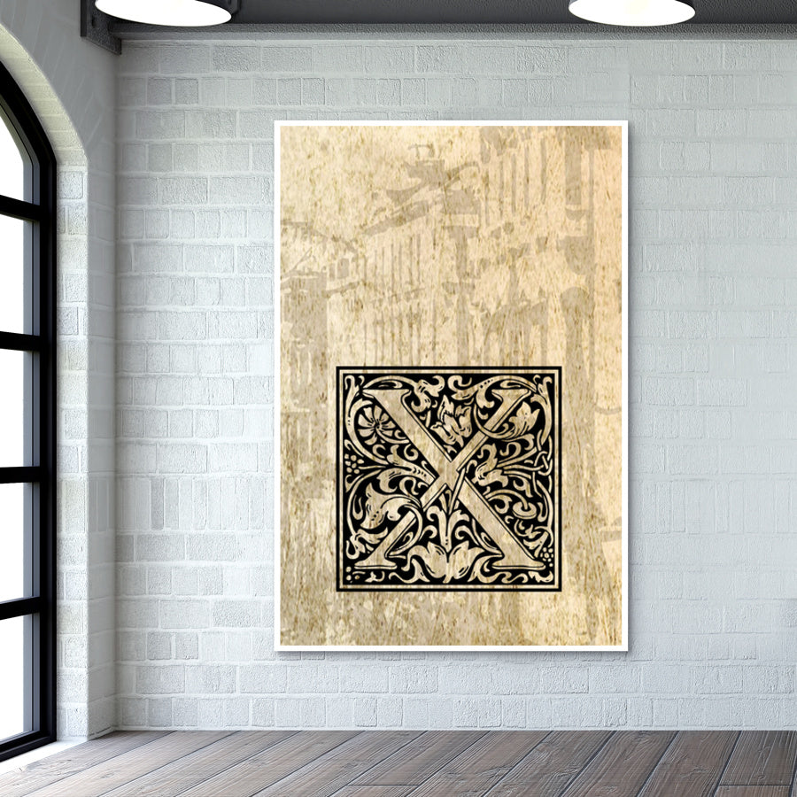 Ornate X Wall Art