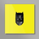 Batman low poly Square Art Prints