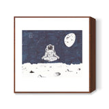 Meditating Yogi astronaut